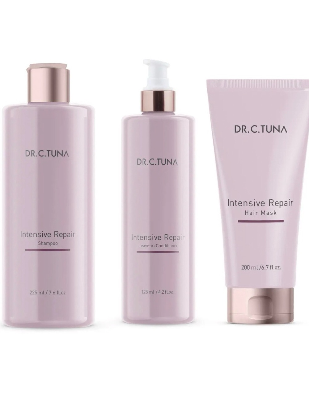 Intensive Repair Hair Care Set - Pink